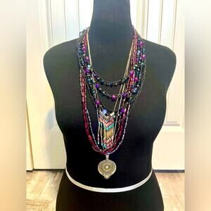 Premier Designs retired pieces necklace bundle